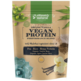 Ultimately Natural Natural & Organic Vanilla Vegan Protein 1kg　